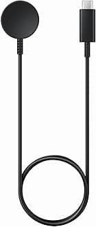 SAMSUNG Official Galaxy Watch Fast Wireless Charger (USB-C) - Black (EP-OR900BBEGWW)