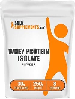 BulkSupplements CLEAN Whey Protein Powder Isolate 90% (250 grammes)