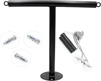 Physiogears Physio Solutions Bold Physio Therapy Shoulder Pulley T-Pulley Physio Exerciser Equipment (Black) (T-Pulley)