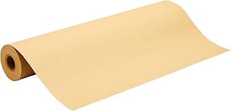 Brown Kraft Paper Roll (440mm x 30.5m) Brown Paper Packing Roll - Ideal for Arts, Crafts, Gifts, Postal, Shipping, Wrapping, Floor Covering, Table Runners