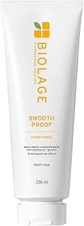 - Smooth Proof Anti-Frizz Conditioner 236ml |Up to 72HR Frizz Control | With Camellia Oil & Glycerin | For Dry and Frizzy Hair | For Women and Men | Vegan & Cruelty-Free