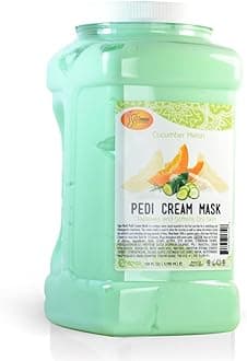 Spa Redi Pedi Cream Mask (Cucumber & Melon, 1 Gallon)