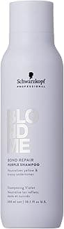 Bond Repair Purple Shampoo for Blonde Hair | Neutralizes Yellow & Brassy Tones | Strengthens, Repairs, & Prevents Breakage | For Moisturized, Healthy-Looking Cool-Toned Blondes