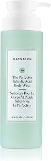 Naturium The Perfector Salicylic Acid Body Wash, Gentle & Smoothing Cleanser | 16.9 FL OZ / 500 ML