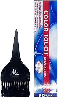 Color Touch 0/56 Red-Violet Violet Hair Color 2 Oz and M Hair Designs Tint Brush (Bundle)