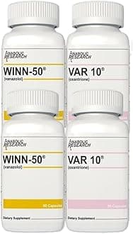 Endurance & Energy Combo - (Strength Enhancement) - Winn-50, VAR 10-180 Capsules - 2 Month Supply - 4 Bottles