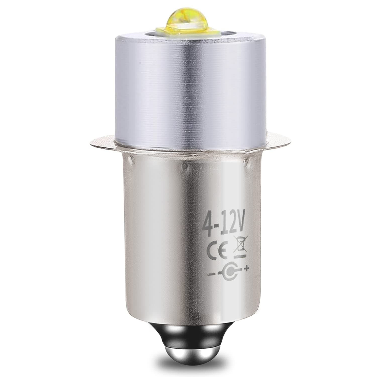 LudoPam Conversion Upgrade LED Bulb Replacement Compatible for Maglite Flashlight 3 4 5 6 Cell C/D