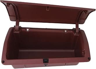 Hilux Vigo 2004-2014 Dashboard Interior Storage Box, Large Capacity, Durable Material, Fit (Red)