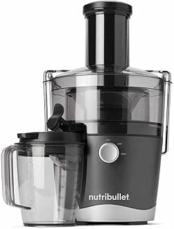 nutribullet Juicer, Cold Juice Extractor, Fruit and Vegetable Extractor, Fruit Juice Extractor, Daily Use, Easy to Clean, 1.5L Pulp Tank, NBJ100G
