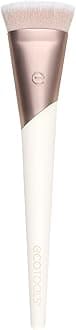 EcoTools Luxe Flawless Foundation Makeup Brush for Liquid & Cream Foundation, Dense, Synthetic Bristles, Eco-Friendly Premium Quality Makeup Brush, Vegan & Cruelty-Free, 1 Count
