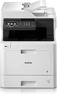 Brother MFC-L8690CDW A4 Colour Laser Printer, Wireless, PC Connected and Network, Print, Copy, Scan, Fax and 2 Sided Printing
