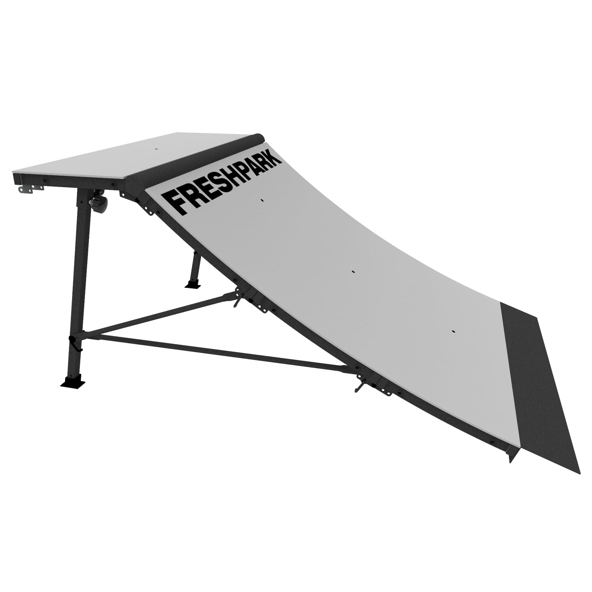 FreshPark Quarter Pipe Module – Grey