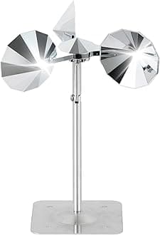 OFFO Bird Scare Reflective Device, Wind Powered Reflector Keep Pigeon Woodpeckers and Sparrows Away for Outdoor Use Boats Roofs Gardens