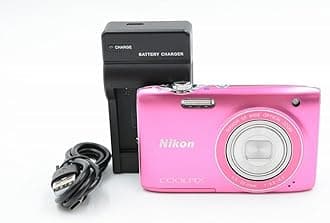 Nikon COOLPIX S3100 14 MP Digital Camera with 5x NIKKOR Wide-Angle Optical Zoom Lens and 2.7-Inch LCD (Pink)
