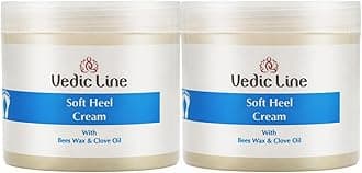 Vedicline Combo Soft Heel Cream, Moisturizes and Soothes Feet with Neem Oil, Clove Oil and Amla Extract,Pack of 2, (100 * 2) ml