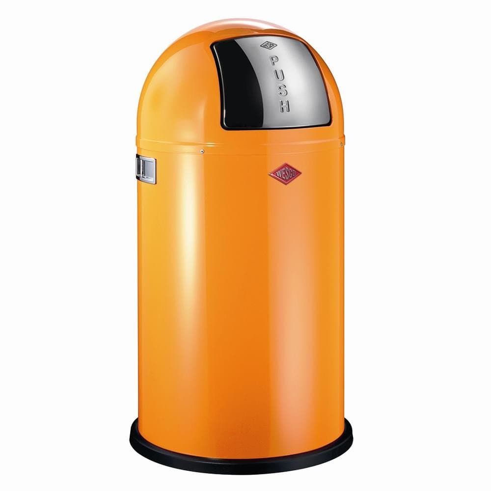 Wesco Pushboy (50L) Bin - Orange