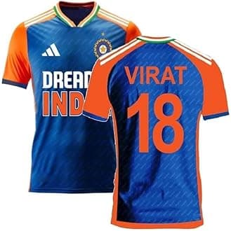 GenericIndia Cricket Jersey | Virat Jersey 2024 for Men and Kids