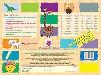 Periwinkle Big Book of Art and Craft - 2 with FREE craft papers and other materials. 6-8 years