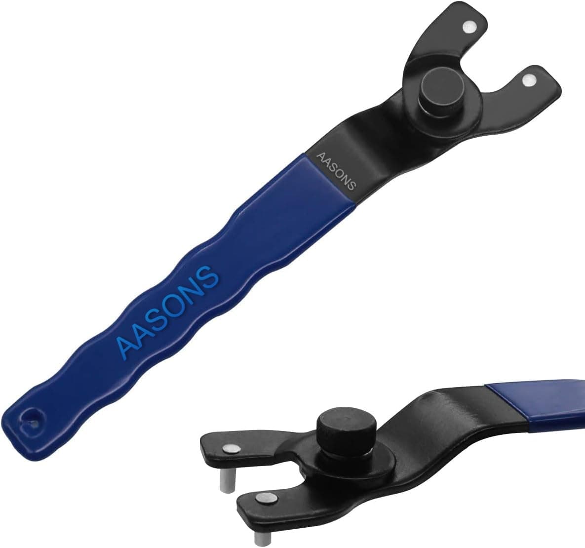 Angle Grinder Wrench, Durable Universal Pin Spanner Wrenches Rotating Nut Adjustable Steel for Bench Grinders for Circular Saws Lock-Nut Wrench