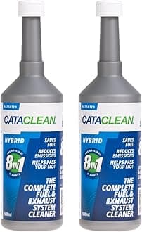 Cataclean Hybrid | Complete Fuel & Exhaust Cleaner | Catalytic Converter, Valve & Injector Cleaner | Fuel Additive Formulated for Performance & Fuel Efficiency | Pre MOT Emissions Reducer | 2 x 500ml