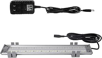 M&M Cage Company - Bird Cage Light - Full Spectrum LED Pet Lamp for Soft Bill Birds - Simulates Natural Environment - Safe for All Avian Species - No Bulbs to Change - 10"