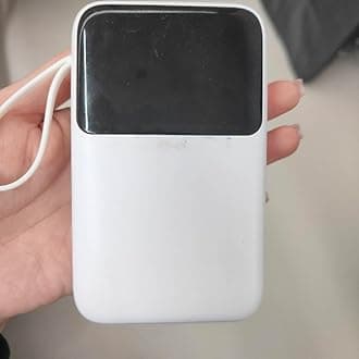 Power Bank, 15000mAh Portable Charger with Built in Cable, 22.5W Fast Charging, 6 Outputs, Slim Travel Essential Battery Pack with LED Display, Compatible with iPhone 16/15/14/13, Samsung, iPad, etc