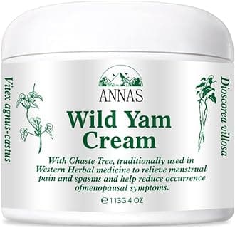 ANNAS Wild Yam, Organic Wild Yam Cream for Hormonal Balance, Organic Root Cream Promotes Perimenopause and Menopause, for Women