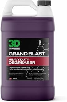 Grand Blast Engine Degreaser – Heavy Duty Biodegradable Cleaner for Engines, Wheels, Exhausts & More – Fast-Acting, Non-Staining – Made in USA – 1 Gallon