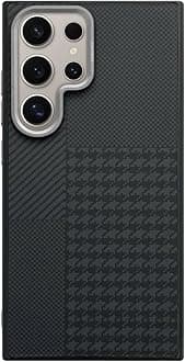 MARGOUN for Samsung Galaxy S24 Ultra Aramid Carbon Fiber Case (C)