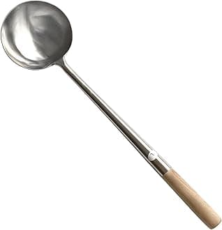 Kitchen Supply Commercial Grade Wok Ladle 18.25" (#L)