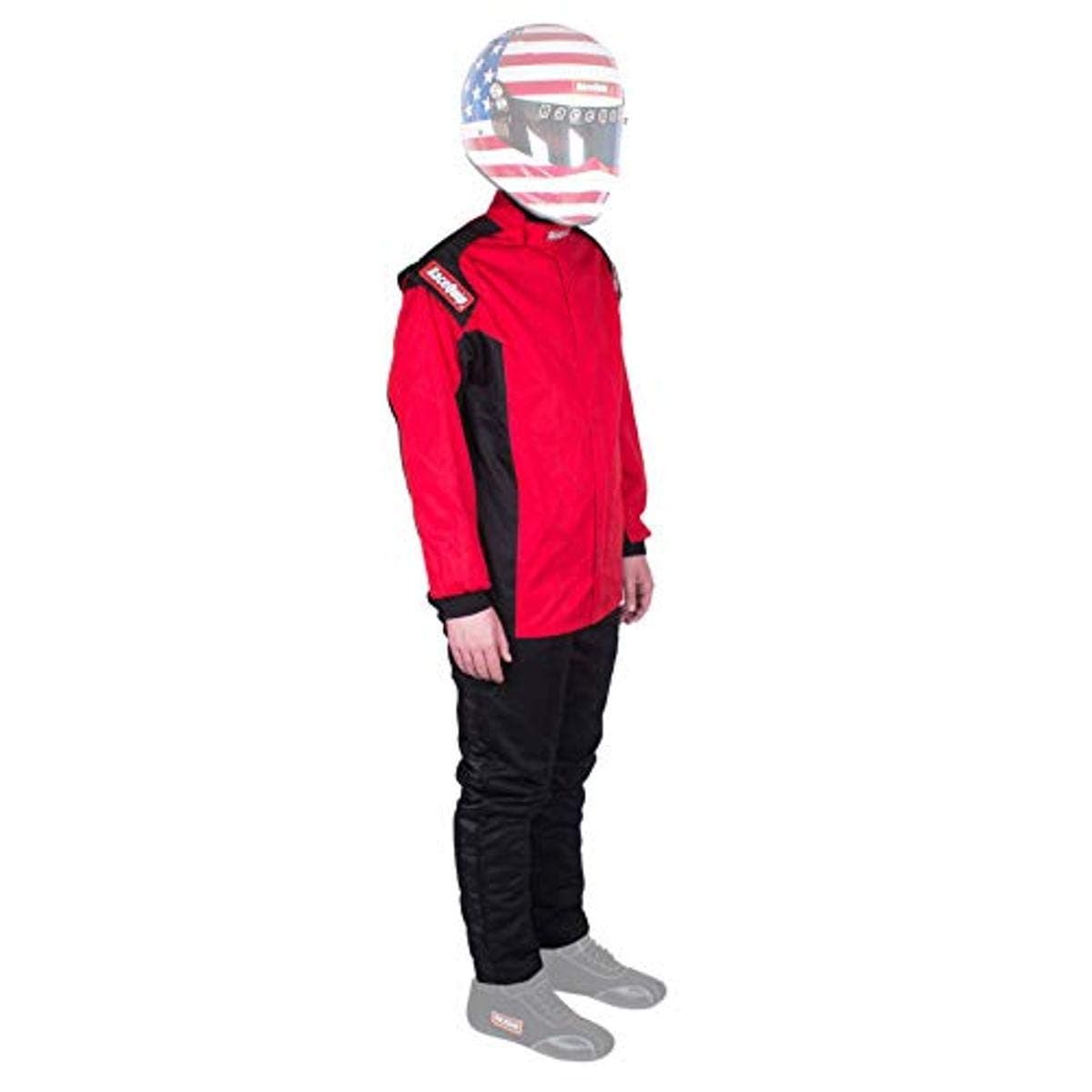 Racing Driver Fire Suit Jacket Single Layer SFI 3.2A/ 1 Red