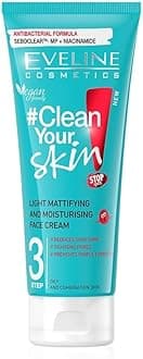 Clean Your Skin Lightweight Mattifying and Hydrating Face Cream for Oily and Problematic Skin