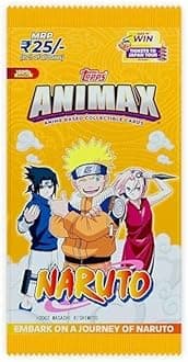 Topps Animax 2024 Official Naruto Collectible Card Game (Flow Pack of 20)