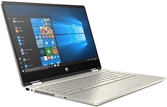 HP Pavilion x360 14M-DH1003DX CORE i5-10210U(1.6GHz, 4CORES, 6MB CACHE), 8GB RAM, 256GB SS + 16GB OPTANE MEMORY, 14''FHD TOUCH X360, FPR WIN10, NO DVD, finish in warm and luminous gold, NEW