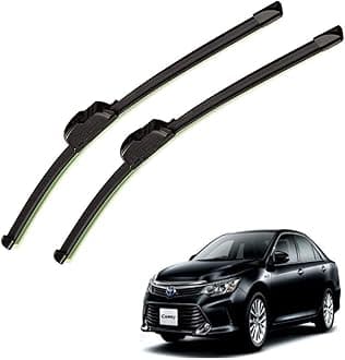 Auto Hub Car Wiper Blade Compatible with Camry, Windshield Car Wiper Blades Camry - Set of 2 Pcs Particular