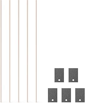 stonylab Graphite Sheet Electrode, 10x15x1 mm, 99.99% Purit, SGS Certified – GDMS Tested, 5 Pack, for Electrochemistry