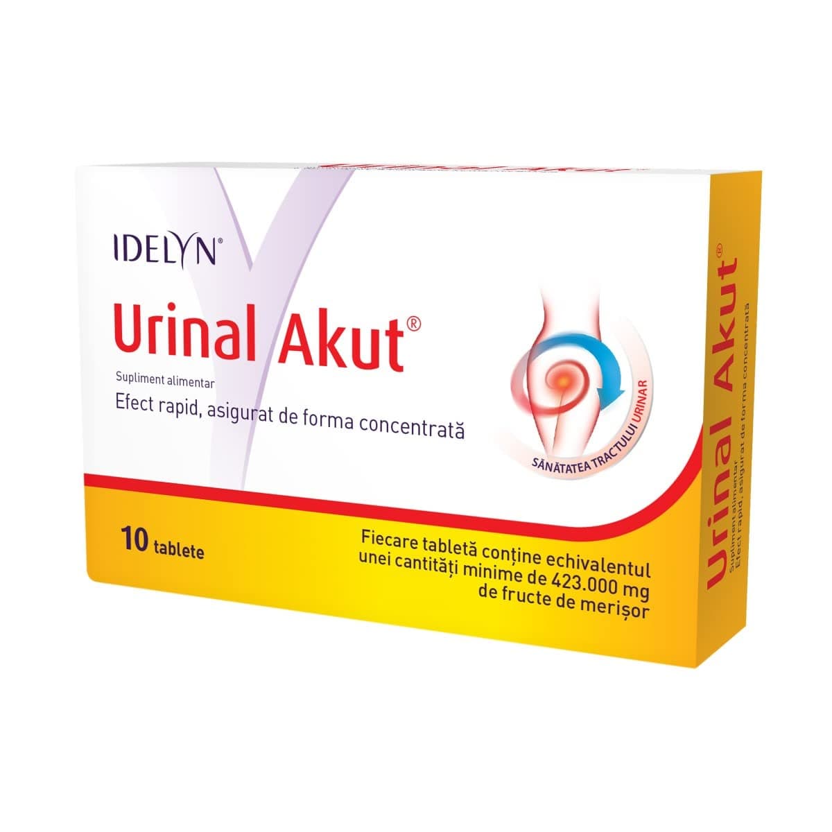 Walmark Urinal Akut 10 Tablets for Urinary / Cystitis / Prostate Problems