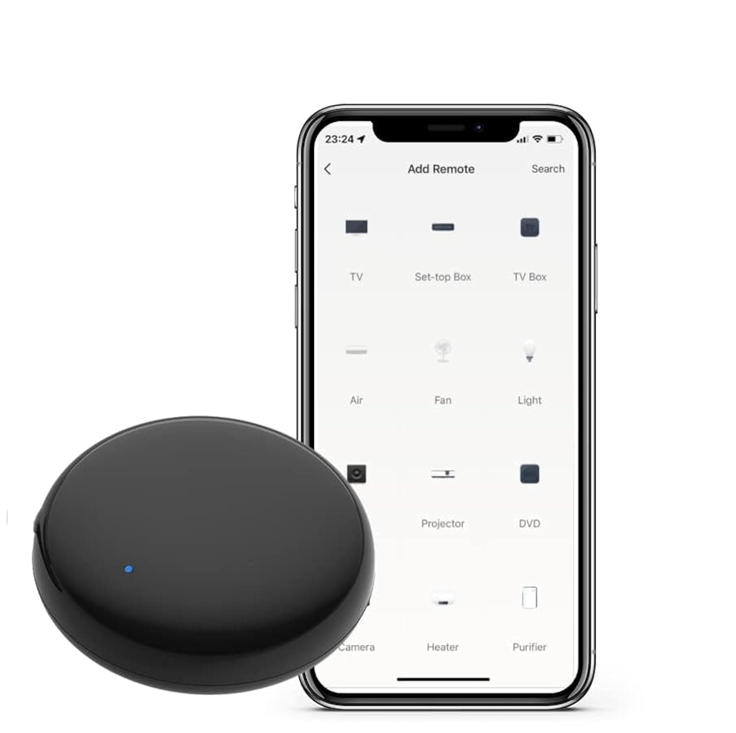 Tuya Smart Wifi IR Remote Controller Infrared Universal Remote Controller for Smart Home Control for AC TV Amazon Alexa and Google Home Siri Voice Control