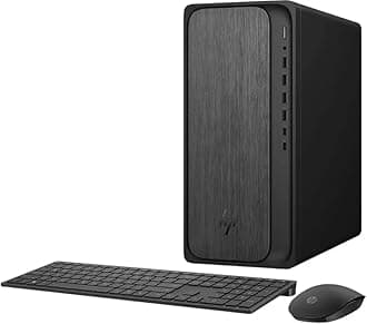 OmniDesk Desktop PC, AMD Ryzen 7 8700G, 32 GB RAM, 1 TB SSD, AMD Radeon 740M Graphics, Keyboard & Mouse, Windows 11 Pro, Microsoft Copilot, (2025)