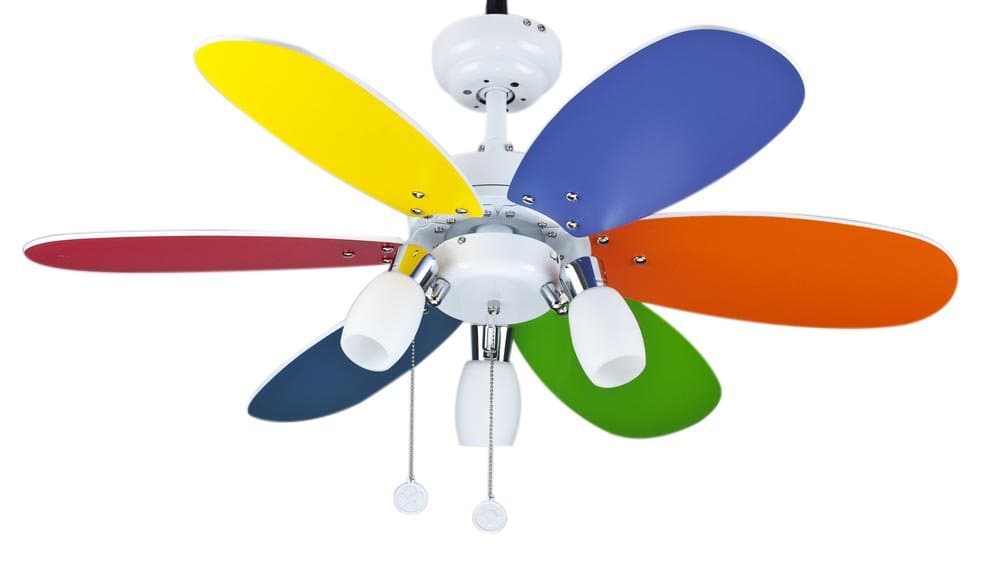 Interfan Ludo – Ceiling Fan, Multi-Colour