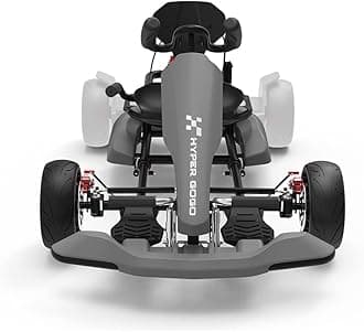 HYPER GOGO Drift GoKart Kit-Hoverboard Attachment,Outdoor Race Pedal Go Cart Car for Kids and Adults