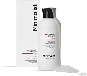 Minimalist Anti-Dandruff Shampoo | Clarifying Shampoo with Salicylic Acid, Climbazole & Piroctone Olamine | Remove Flakes, Soothes Itchy Scalp & Reduces Dandruff | Sulphate-Free | Fragrance-Free |