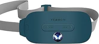 Portable Cordless Heating Pad, Electric Waist Belt Device,Fast Heating Pad with 3 Heat Levels and 3 Vibration Massage Modes, Back or Belly Heating Pad for Women and Girl(Dark Blue Green)