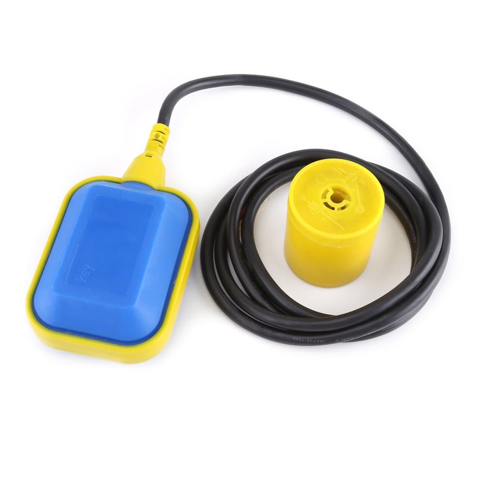 Floating Switch,Cable Type Float Switch Liquid Fluid Water Level Controller Sensor(2 meter line), Control and Protection Switches