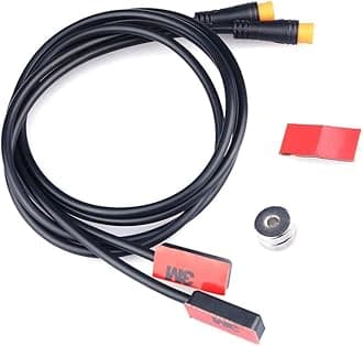 Brake Sensors for Mid Motor : Compatible with Hydraulic Mechanical Brakes of Electric Bike, Power Cut Off Cable for BBS02 BBSHD BBS01 BBS02B Mid Drive Ebike Conversion Kit (29.9 Inch)