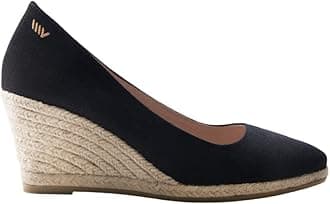 Dunes Canvas Espadrille Wedges with 2 ½” Heel Women's Sandals with Breathable Cotton Canvas and 100% Natural Jute Midsole for All Casual Occasions
