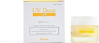 UV Doux Lip Lightening Balm with SPF 40 PA ++| Enriched with Almond Oil, Olive Oil & Vitamin E | Restores Natural Lip Colour | Hydrates, Protects, Nourishes | Expert Care, Dermatologically Approved |