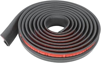 AUTOXBERT 4M/13Ft Car Weather Stripping H Type Rubber Sealing Strip Trim Cover Automotive Front Windshield Sealing Strip Trim for Car Front Rear Windshield Sunroof Weatherstrip