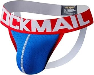 Mens Jockstrap Underwear Wide Belt Athletic Supporter Mens Thongs Sport Underwear Jock Strap