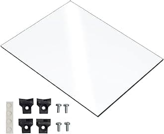 Acrylic Shelves to Fit Blaliden Cabinets - 320mm x 287mm x 4mm - Collectable Display - Extra Shelves (DSA/BL+) (With Brackets, 1)